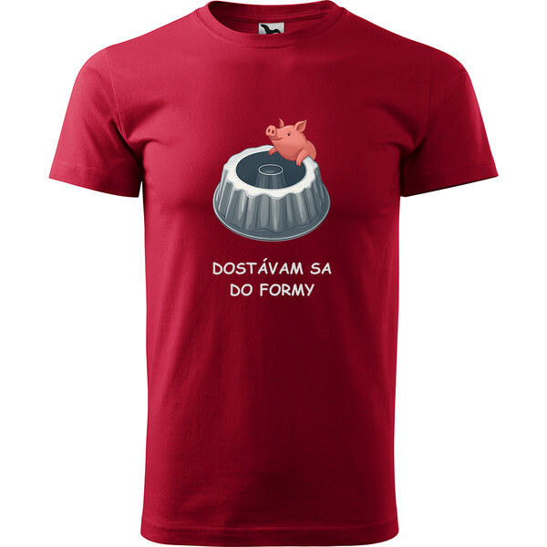 Handel Tričko - Dostávam sa do formy 64731898