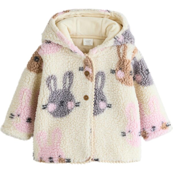 Next Kabát slonová kosť / hnedá / kamenná / svetloružová 66222247