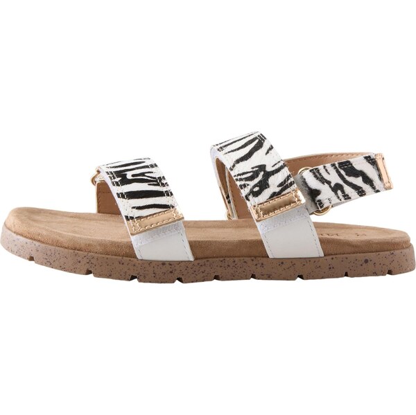 Next Sandále zlatá / čierna / biela 65882673