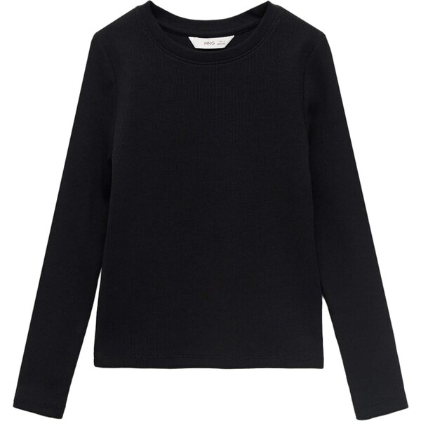 MANGO KIDS Tričko MARI čierna 65882913