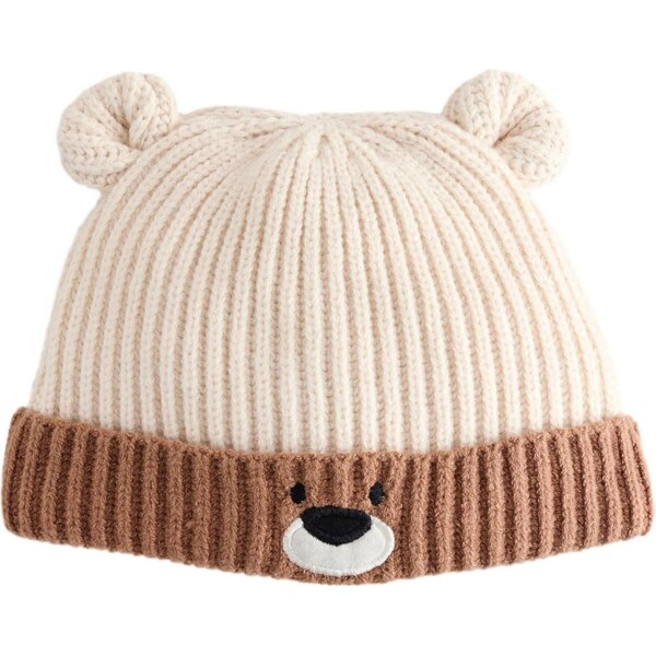 Next Čiapky krémová / hnedá / čierna 65883377