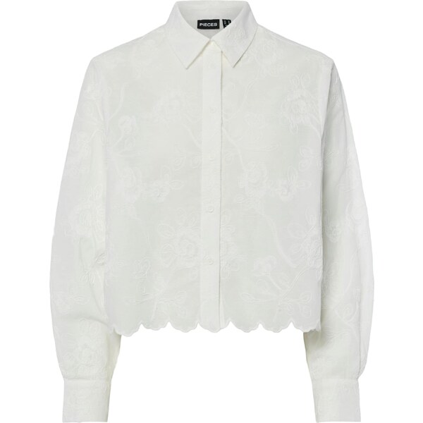 PIECES Blúzka PCJEFINA biela 65694632