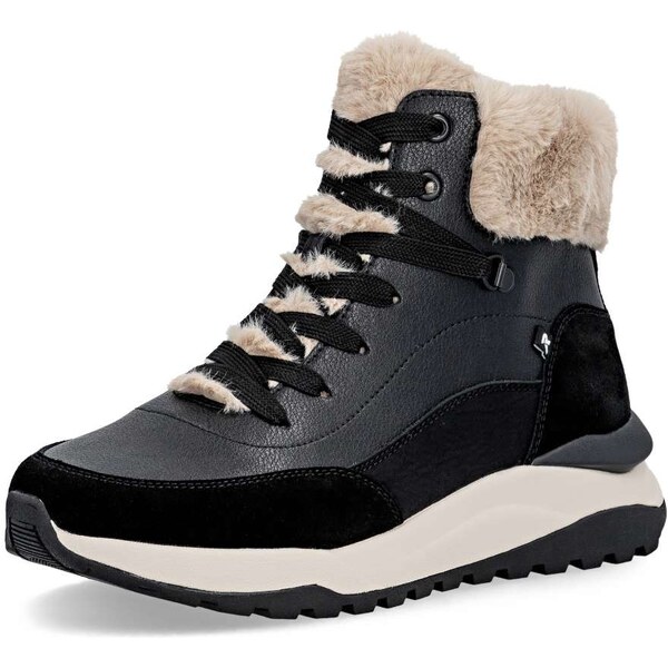 Dámska členková obuv RIEKER W2571-00 čierna W5 64732257