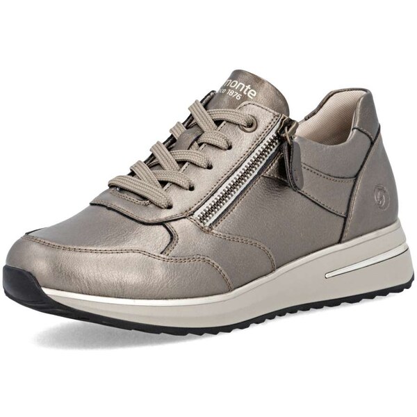 RIEKER Dámske tenisky REMONTE D1G08-92 zlatá W5 64732264