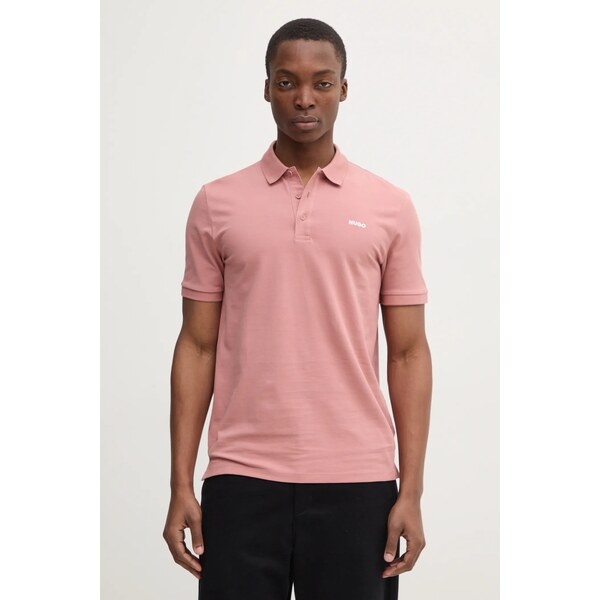 Bavlnené polo tričko HUGO Donos222 48831395