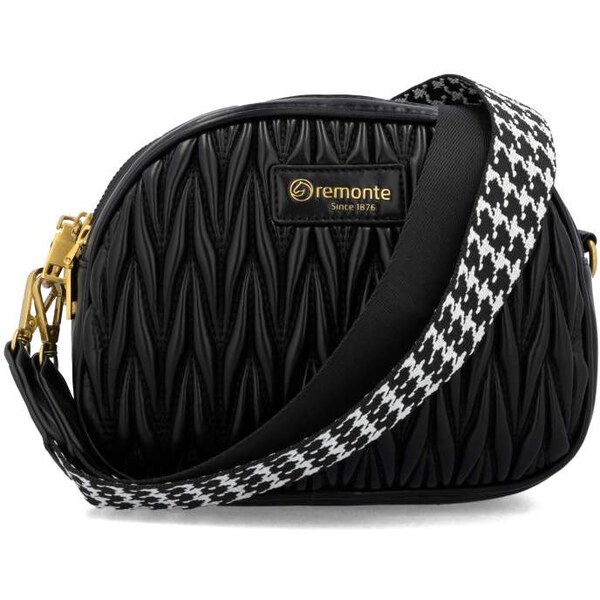 RIEKER Dámska kabelka REMONTE Q0648-00 čierna W5 64738976