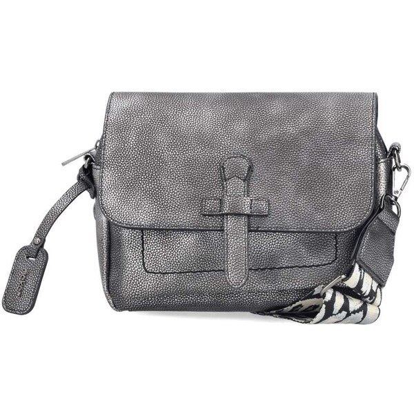 Dámska kabelka RIEKER H1101-42 strieborná W5 64738979