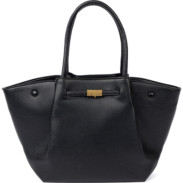 Shelvt Classic shopper bag made of textured faux leather 64794517