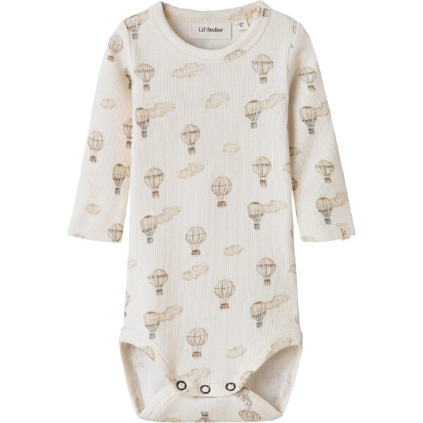 NAME IT Body Gavo krémová / brokátová / tmavosivá 60868196