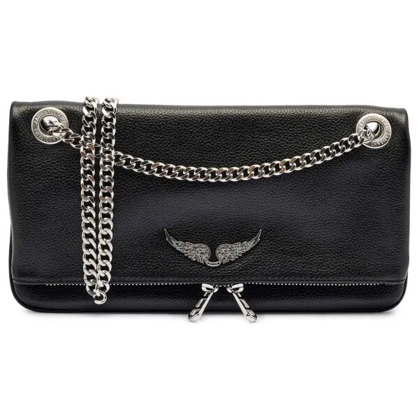 Zadig&Voltaire Kožená listová kabelka ROCK II 64742460