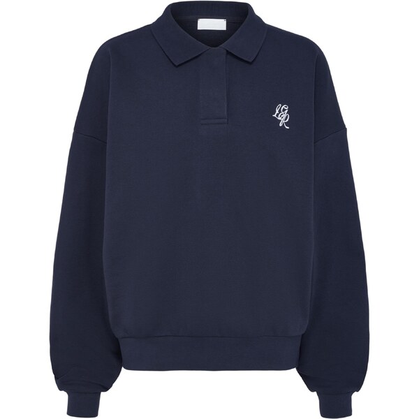 LeGer by Lena Gercke Mikina Enola tmavomodrá / biela 65884959