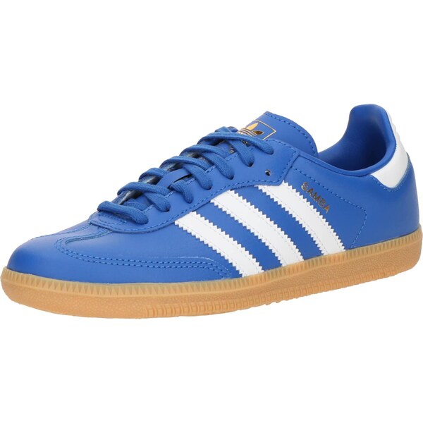 ADIDAS ORIGINALS Tenisky SAMBA OG modrá / zlatá / biela 64746885