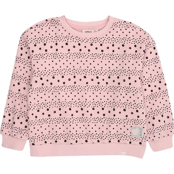 Only Mini Mikina KMGAPPALOSA staroružová / čierna 64818573