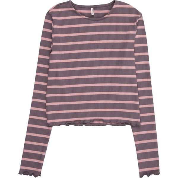 ONLY GIRLS Tričko Kogally svetlofialová / černicová 65885599