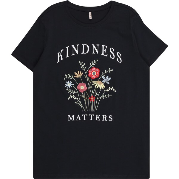 ONLY GIRLS Tričko KOGEMMA tmavomodrá / olivová / tmavočervená / biela 65885618