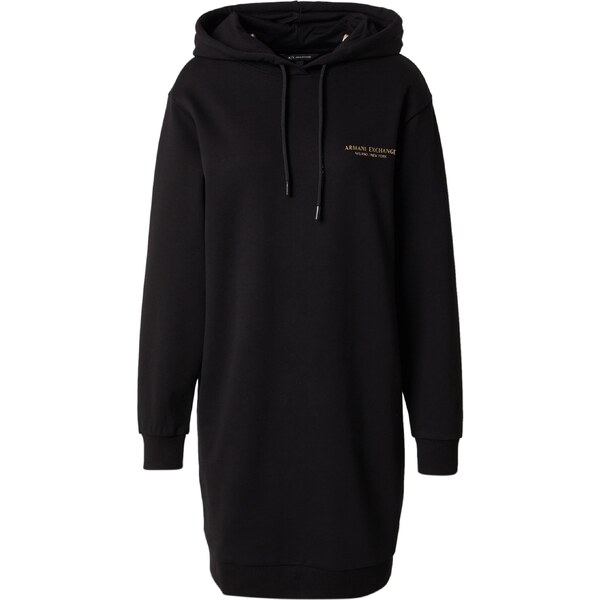 ARMANI EXCHANGE Šaty zlatá / čierna 65138434