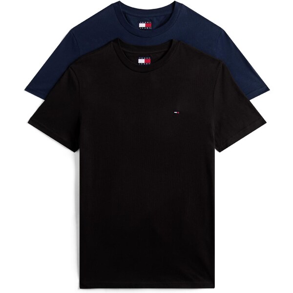 Tommy Jeans Tričko námornícka modrá / červená / čierna / biela 65465501