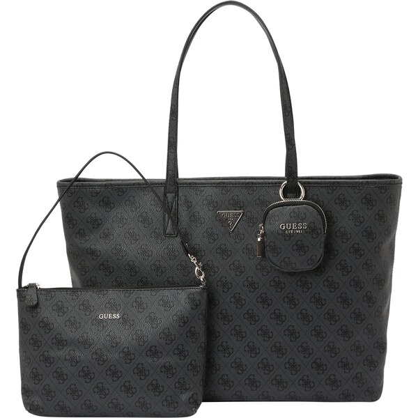 GUESS Shopper POWER PLAY II LARGE TECH TOTE antracitová / tmavosivá 64746911