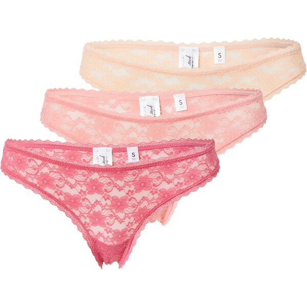 GUESS Tangá ružová / purpurová / púdrová 64766050