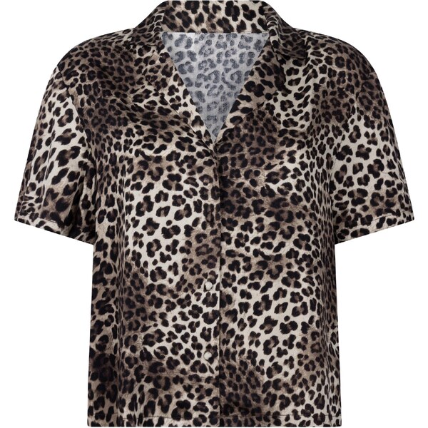 Hunkemöller Pyžamo farba ťavej srsti / hnedá / čierna / biela 65883391