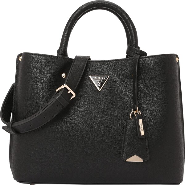 GUESS Kabelka MERIDIAN II GIRLFRIEND SATCHEL čierna 64758057