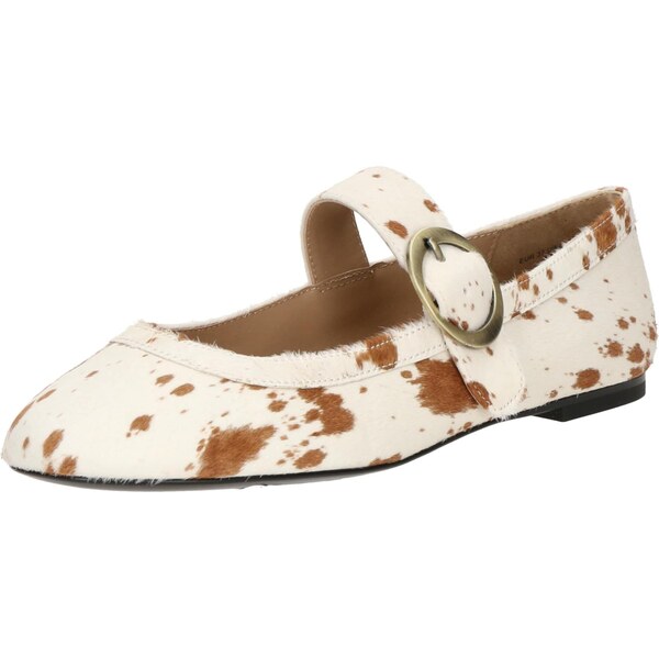 & Other Stories Baleríny s ramienkom koňaková / biela 65921998