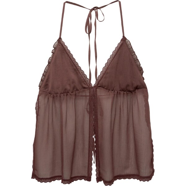 Pull&Bear Top čerešňová 65885552