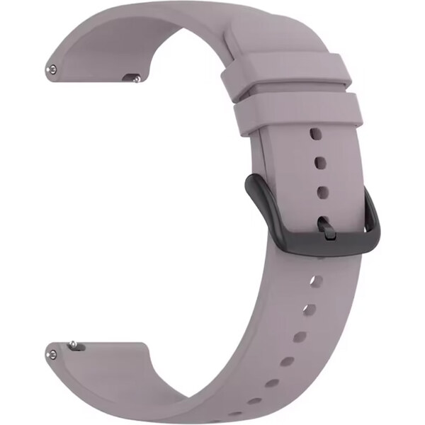 Madvell Silikónový remienok mauve s hranatou sponou 20mm 64901417