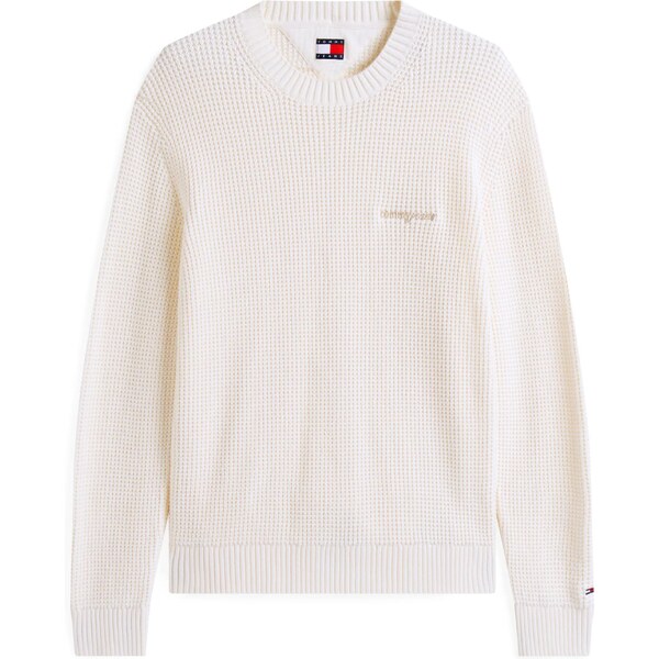 Tommy Jeans Sveter horčicová / biela 64757976