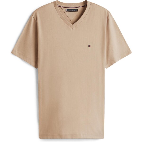 TOMMY HILFIGER Tričko ESSENTIAL béžová 64757949