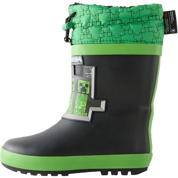 Next Gumáky Minecraft sivá / zelená / svetlozelená / čierna 65883448