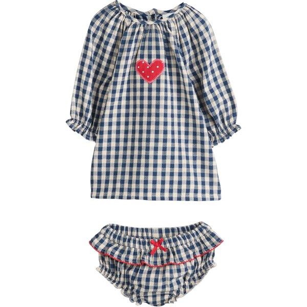 Next Šaty krémová / námornícka modrá / červená / biela 65658055