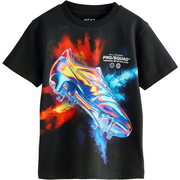 Next Tričko vodová / žltá / červená / čierna 65881490