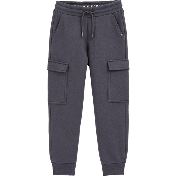 WE Fashion Nohavice tmavosivá 65882963