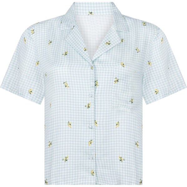 Hunkemöller Pyžamo žltá / trávovo zelená / svetlozelená / prírodná 65883389