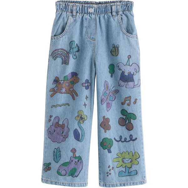 Next Džínsy svetlomodrá / žltá / zelená / fialová 65883927