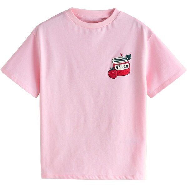 Next Tričko zmiešané farby / ružová 65884913