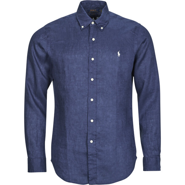 Polo Ralph Lauren Košele s dlhým rukávom CHEMISE COUPE DROITE EN LIN 62495708