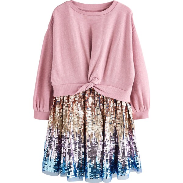 Next Šaty modrá / zlatá / fialová / svetloružová 65657445