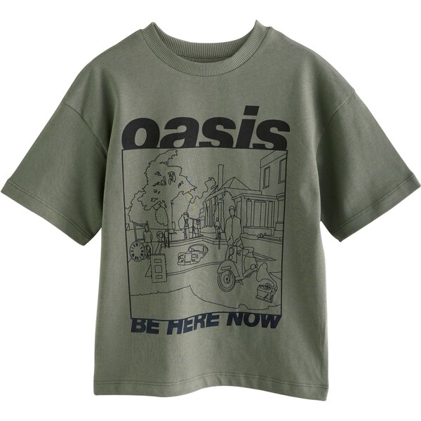 Next Tričko jedľová / čierna 65884836