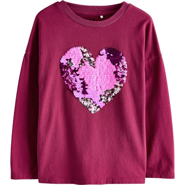 Next Tričko svetloružová / burgundská 65884871