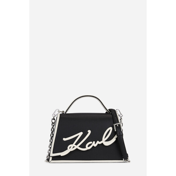 KABELKA KARL LAGERFELD K/SIGNATURE 2.0 SP SM CB BL/WH 64780739