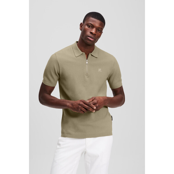SVETER KARL LAGERFELD KL SSLV ZIP UP POLO 64780758