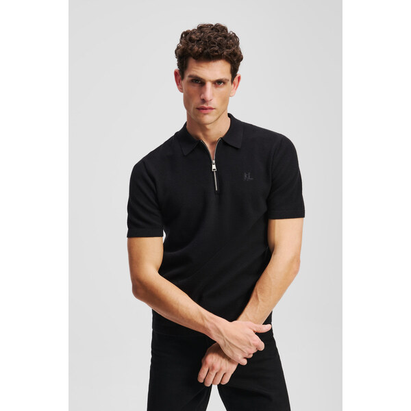 SVETER KARL LAGERFELD KL SSLV ZIP UP POLO 64780757