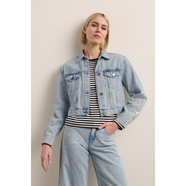 BUNDA KARL LAGERFELD KL X DISNEY DENIM JACKET 64780798