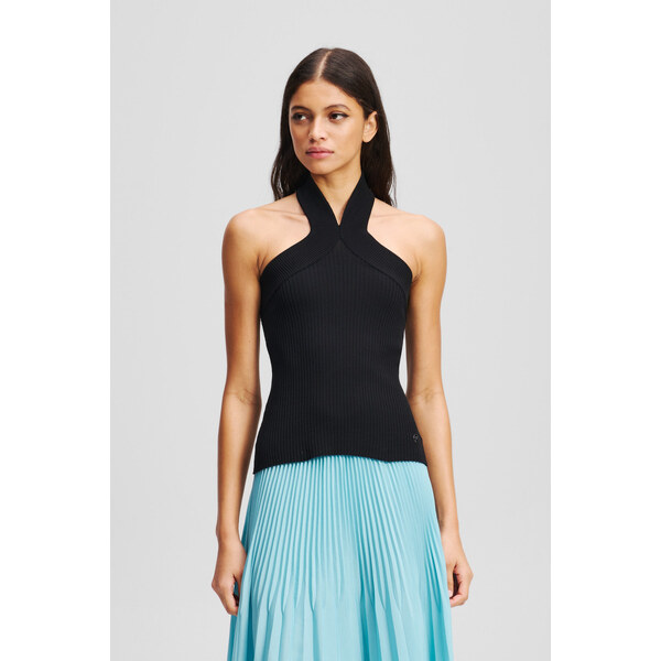 SVETER KARL LAGERFELD HALTERNECK KNIT TANK 64780812