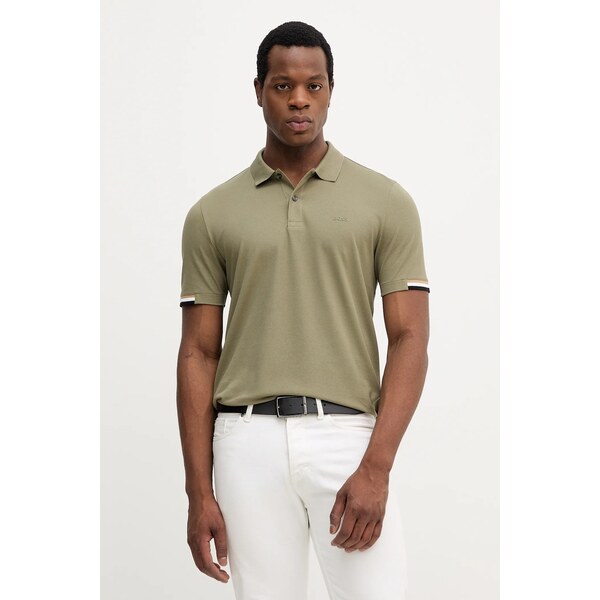 Bavlnené polo tričko BOSS Parlay 147 64767244