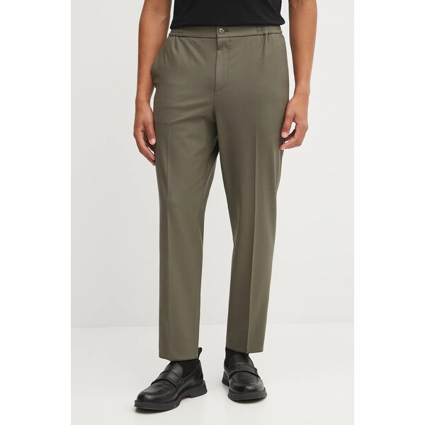 Vlnené nohavice HUGO Gos233F1X 64767363