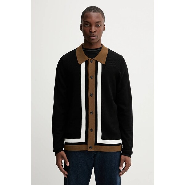 Vlnený kardigán HUGO Splon 64767492