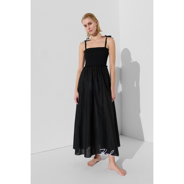 PLÁŽOVÉ OBLEČENIE KARL LAGERFELD KARL DNA SIGNATURE ANKLE DRESS 64780745